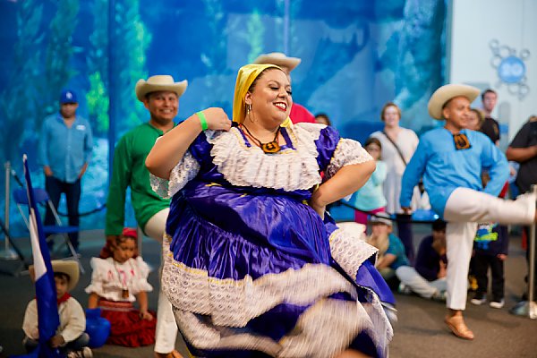 Baja Splash Festival Woman Dancing